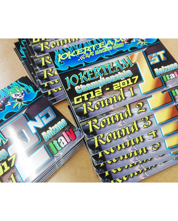 Event Winner Boards / Competition Plaques - Standard shape
